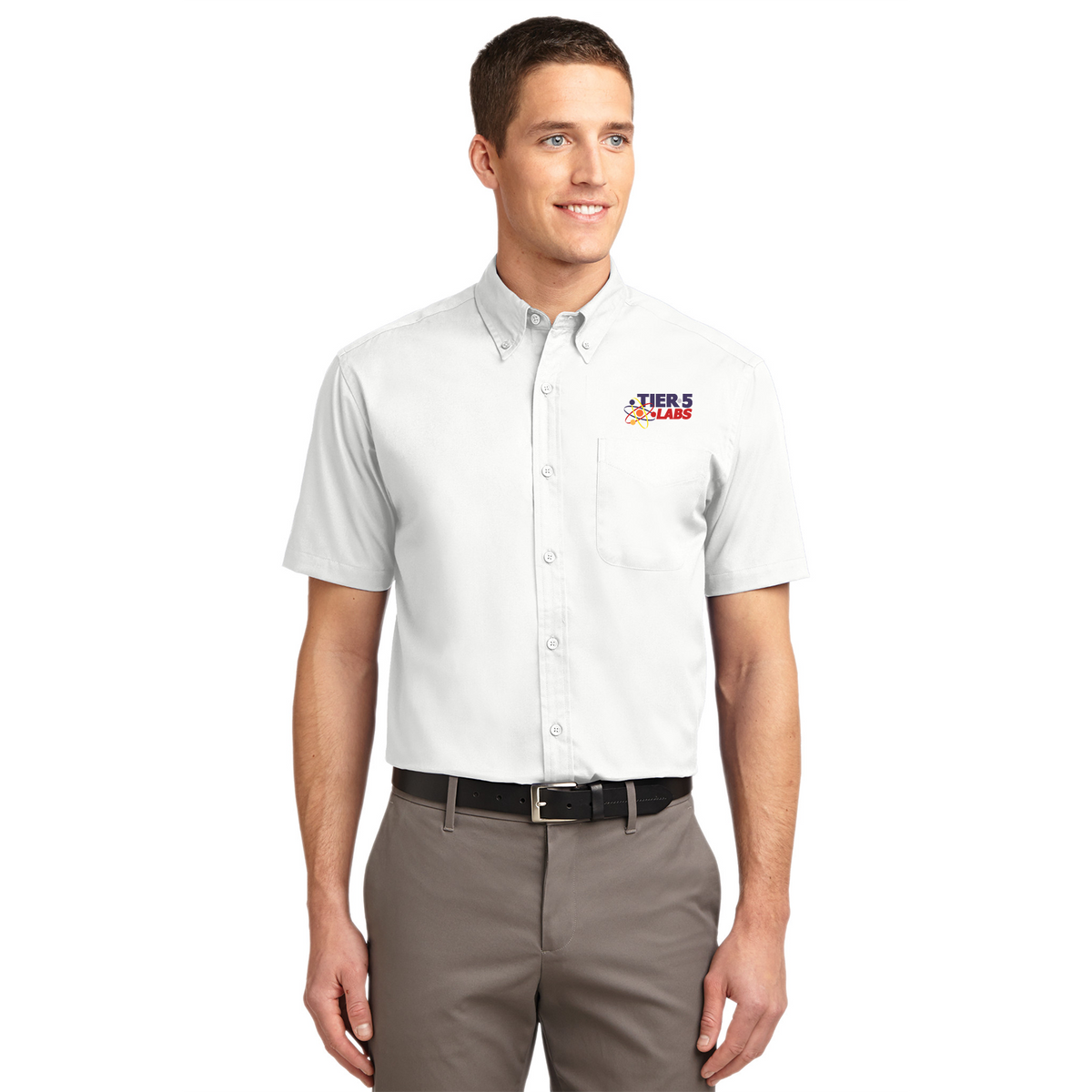 Tier 5 Labs TLS508 Port Authority Tall Short Sleeve Easy Care Shirt