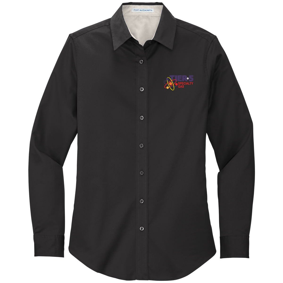 Tier 5 Specialty Gas L608 Port Authority Ladies long sleeve easy care shirt