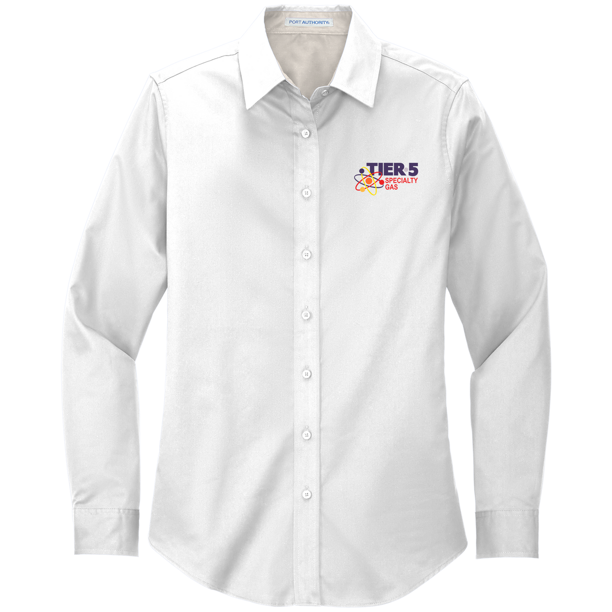 Tier 5 Specialty Gas L608 Port Authority Ladies long sleeve easy care shirt