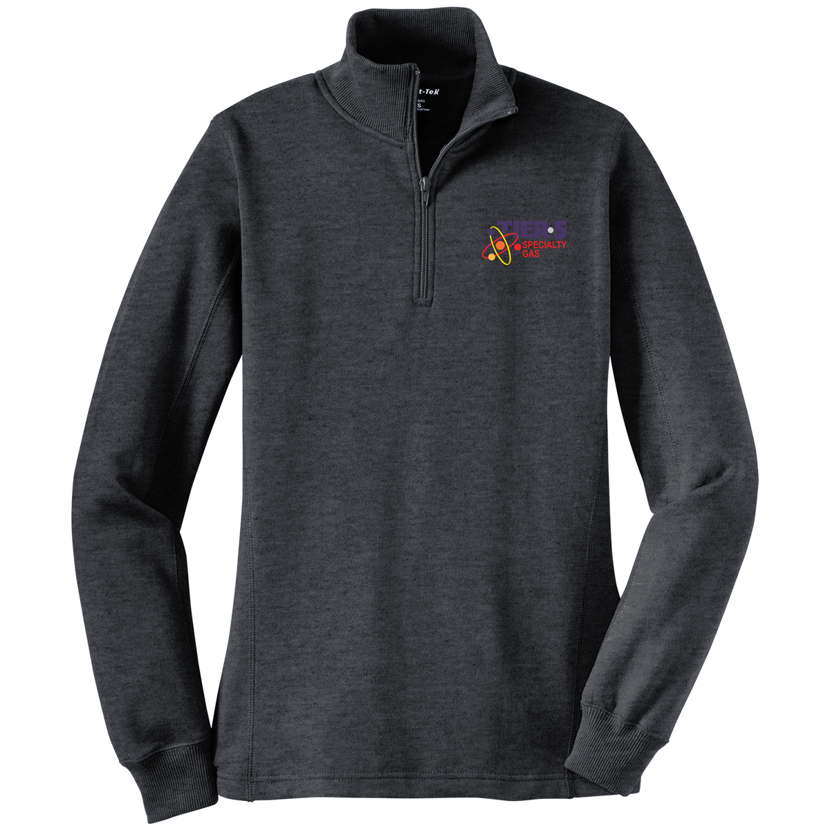 Tier 5 Specialty Gas LST253 Sportek Ladies 1/4 Zip Sweatshirt