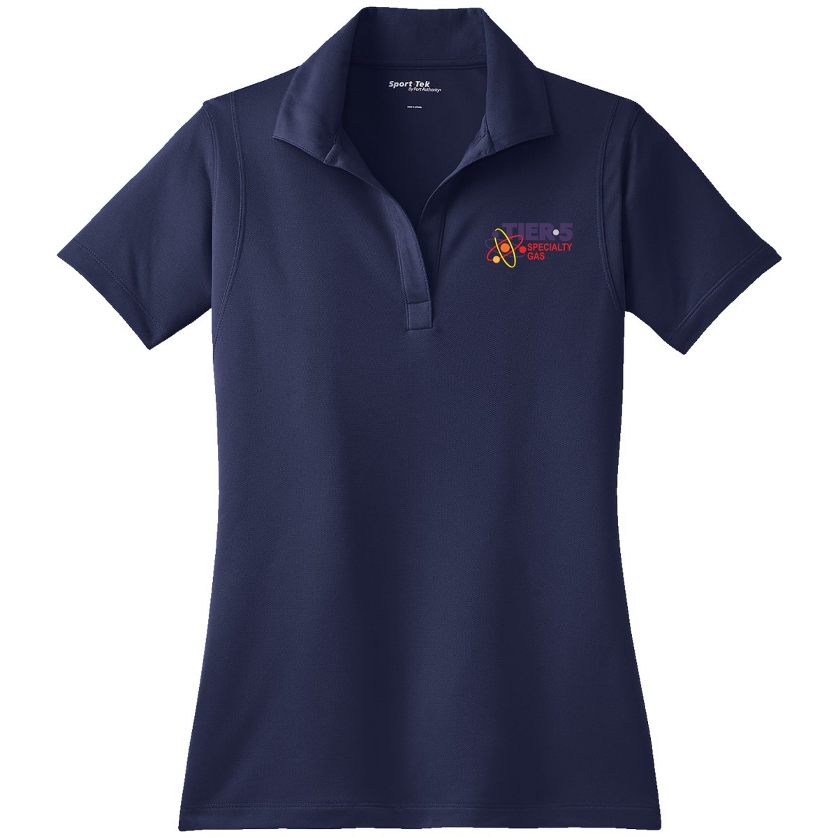 Tier 5 Specialty Gas LST650 Sportek Ladies Short Sleeve Dry Fit Polo