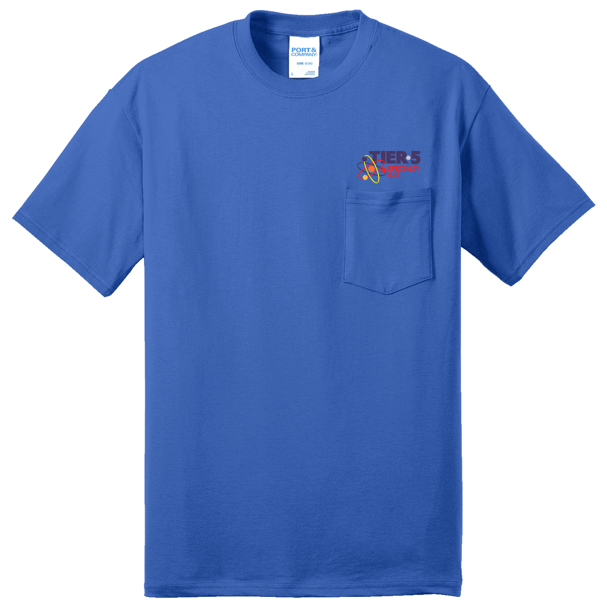 Tier 5 Specialty Gas PC55PT Tall Pocket Tee