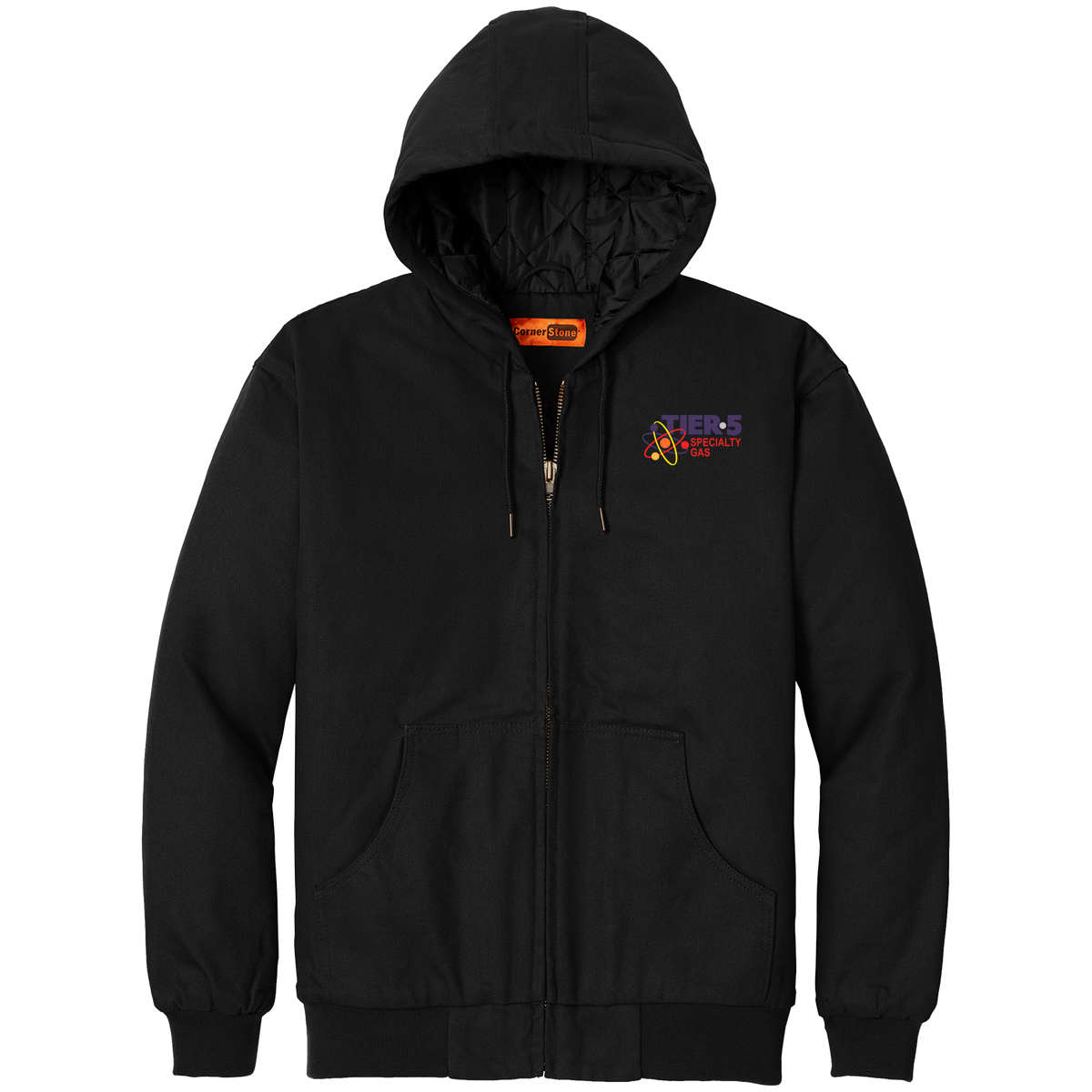Tier 5 Specialty Gas TLJ763H Tall Hooded Work Jacket