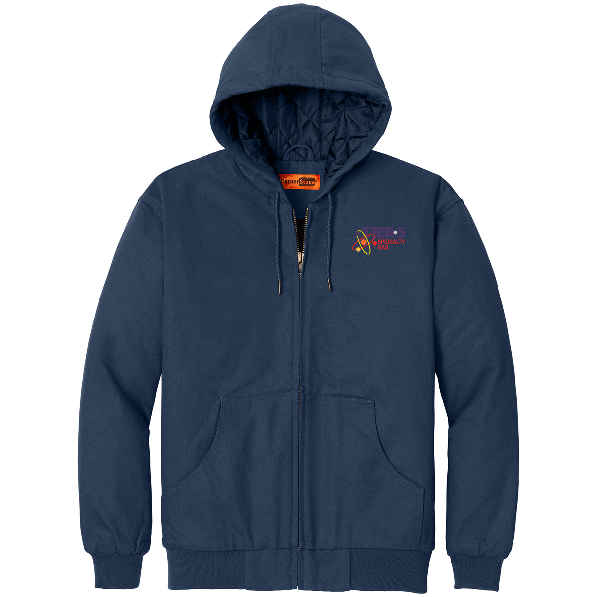 Tier 5 Specialty Gas TLJ763H Tall Hooded Work Jacket