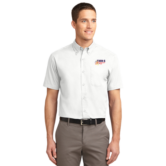 Tier 5 Specialty Gas S508 Port Authority short sleeve easy care shirt