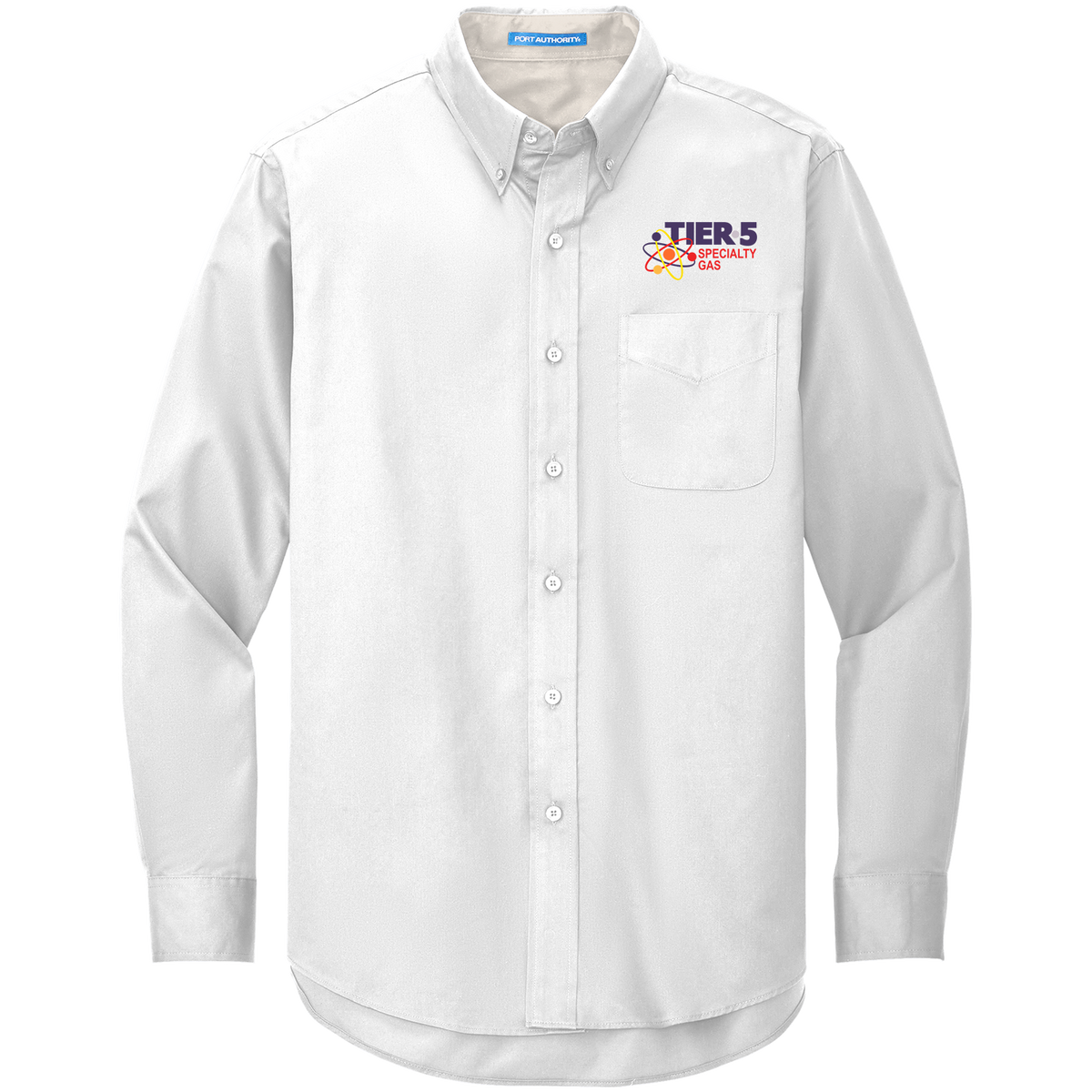 Tier 5 Specialty Gas S608 Port Authority long sleeve easy care shirt