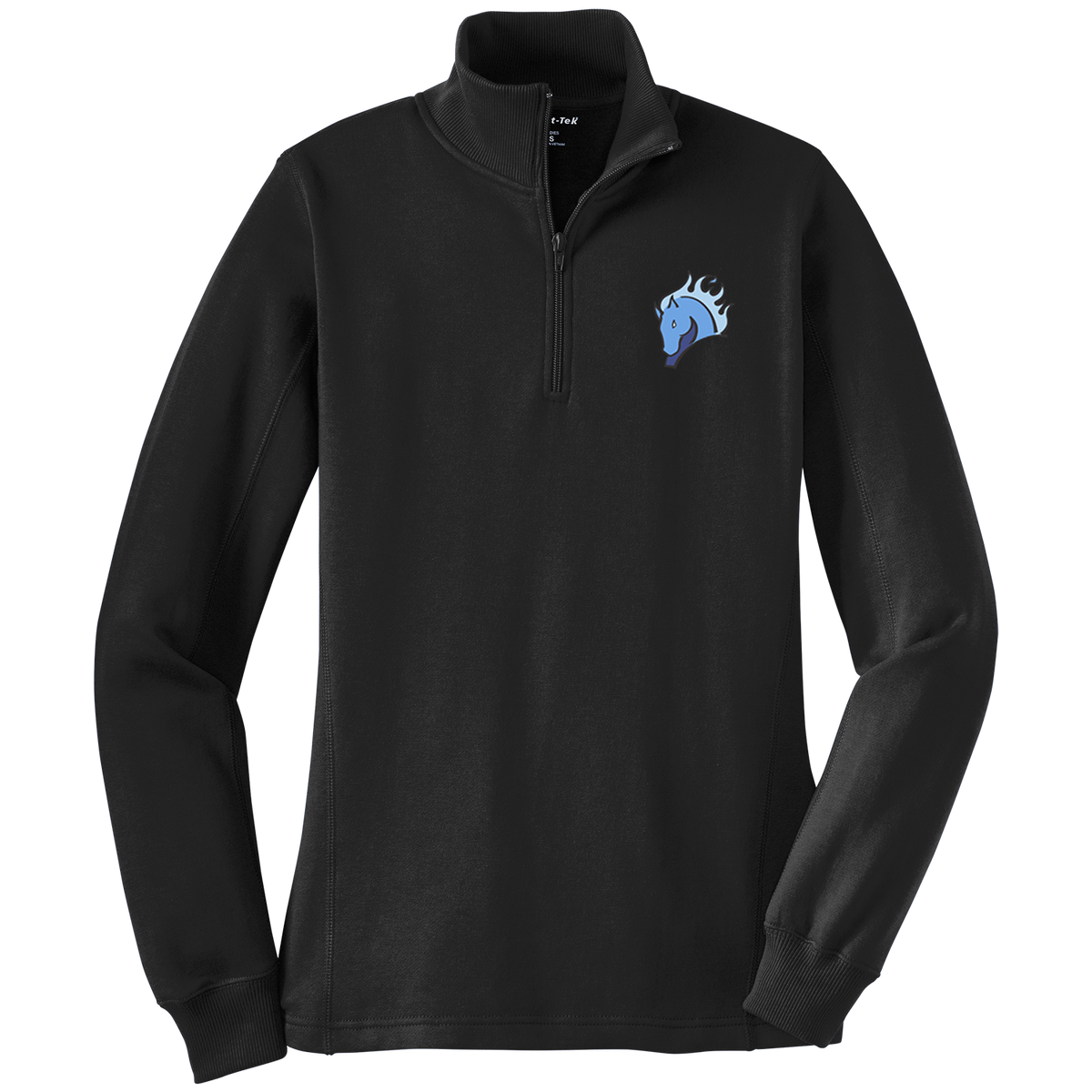 TICE LST253 Sportek Ladies 1/4 Zip Sweatshirt