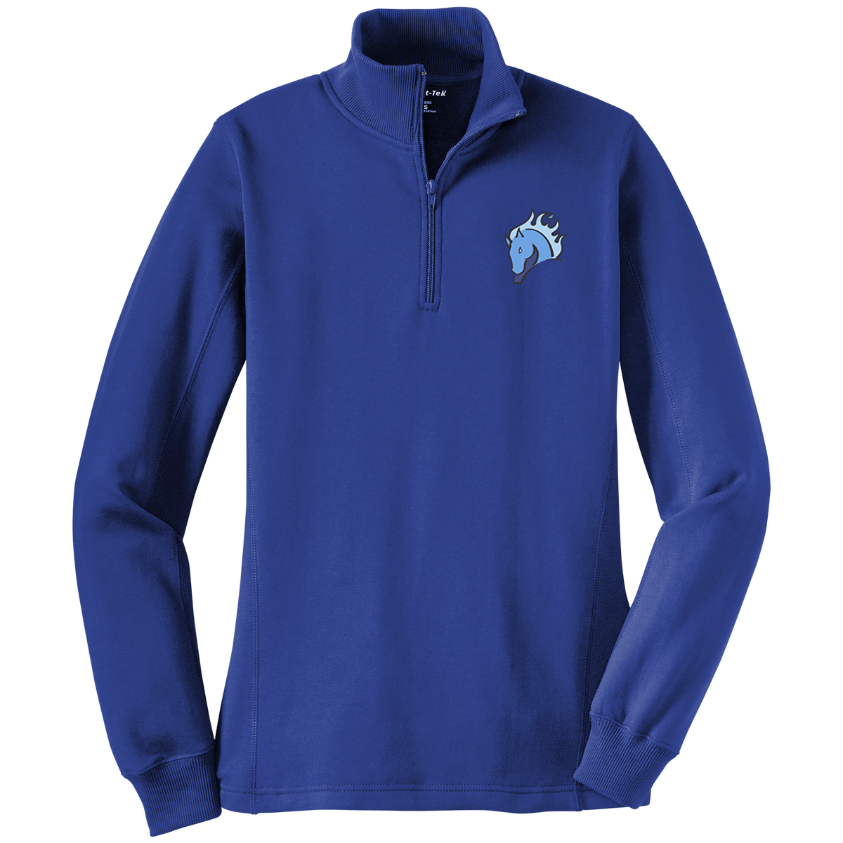 TICE LST253 Sportek Ladies 1/4 Zip Sweatshirt