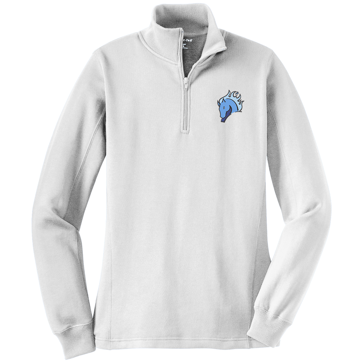 TICE LST253 Sportek Ladies 1/4 Zip Sweatshirt