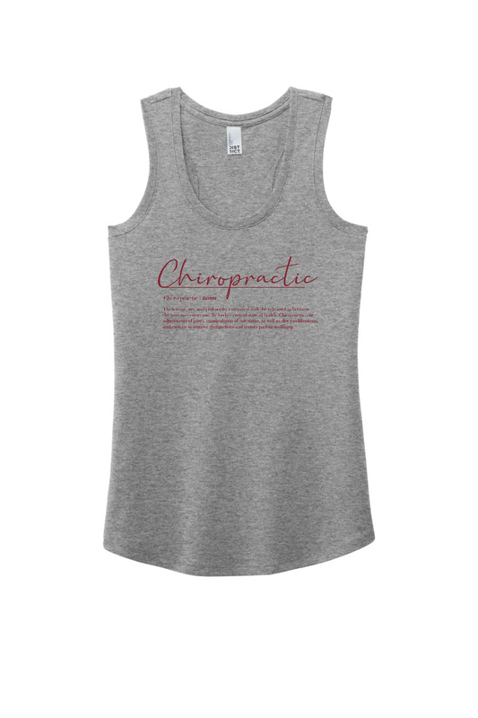Campbellsville University Chiro S/P DM138L Ladies Tank Top
