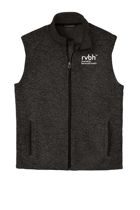 RVBH F236 Port Authority Sweater Fleece Vest