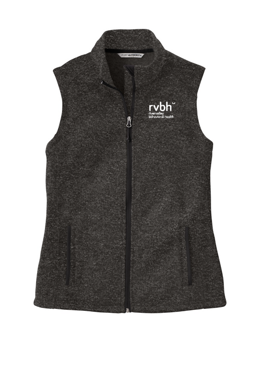 RVBH L236 Port Authority Ladies Sweater Fleece Vest