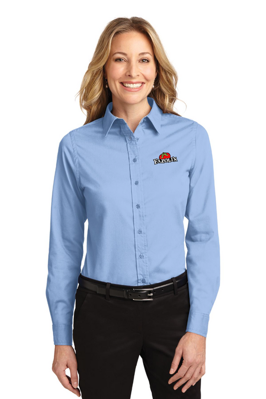 FZ L608 Ladies long sleeve easy care shirt BRIGHT COLORS