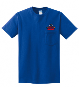 AXMEN 2300 Gildan short sleeve pocket tee